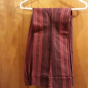 New Women's Striped Pants Sz PL  Metrostyle